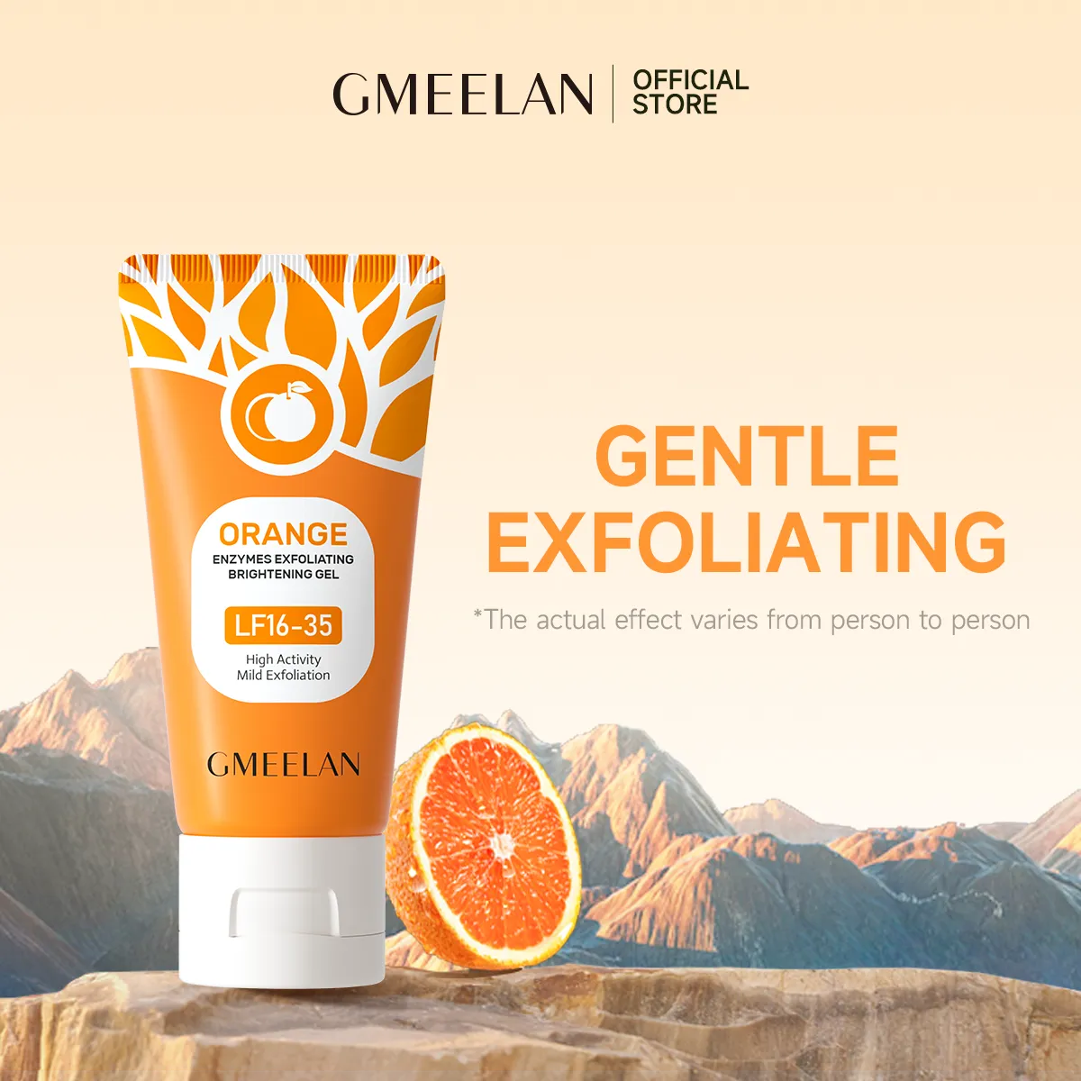 Orange Glow Enzyme Gel  Smooth & Radiant Skin