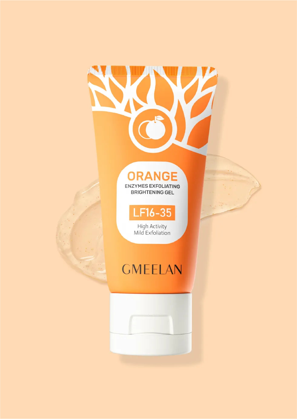 Orange Glow Enzyme Gel  Smooth & Radiant Skin