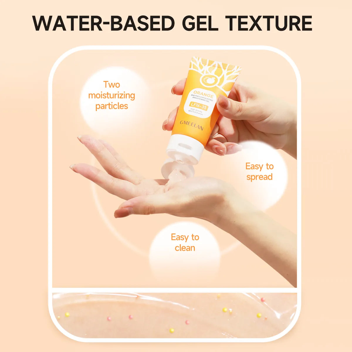 Orange Glow Enzyme Gel  Smooth & Radiant Skin