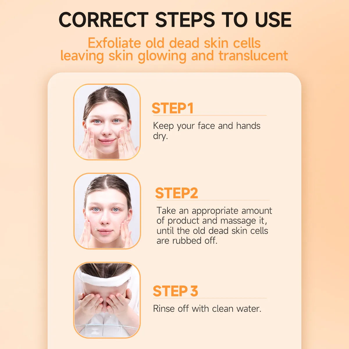 Orange Glow Enzyme Gel  Smooth & Radiant Skin